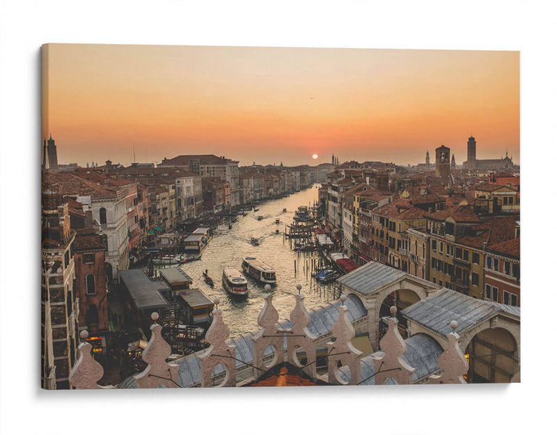 Atardecer en Venecia | Cuadro decorativo de Canvas Lab