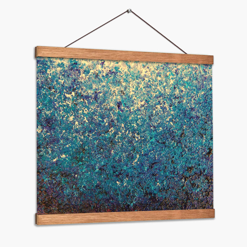 Azucenas sobre el campo azul | Cuadro decorativo de Canvas Lab
