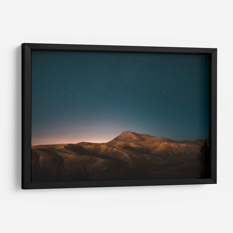 Estrellas y montañas | Cuadro decorativo de Canvas Lab