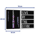Código de programación - Set de 2 - Roge I. Luis - Cuadro decorativo | Canvas Lab