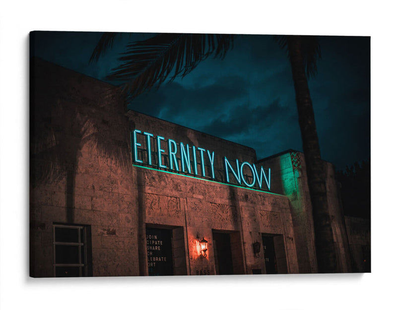 Eternidad neon | Cuadro decorativo de Canvas Lab
