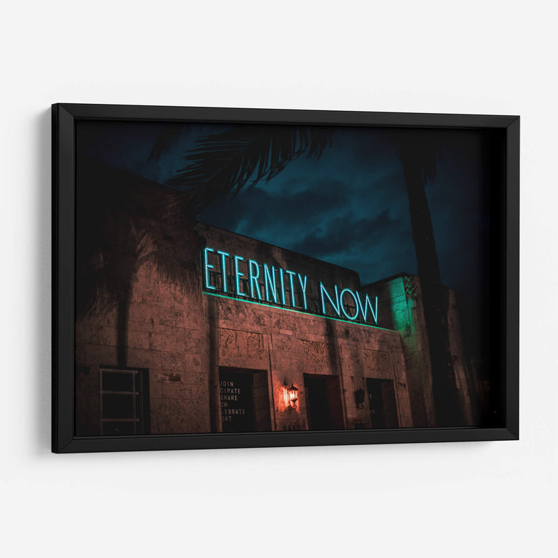 Eternidad neon | Cuadro decorativo de Canvas Lab