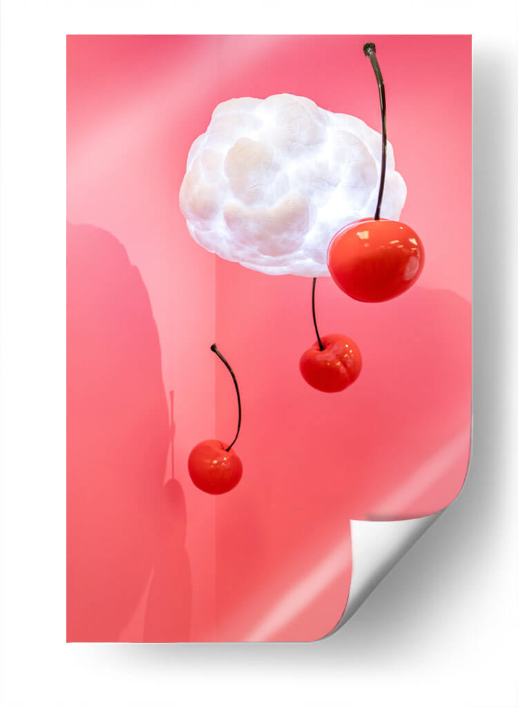 Cerezas en el cielo | Cuadro decorativo de Canvas Lab