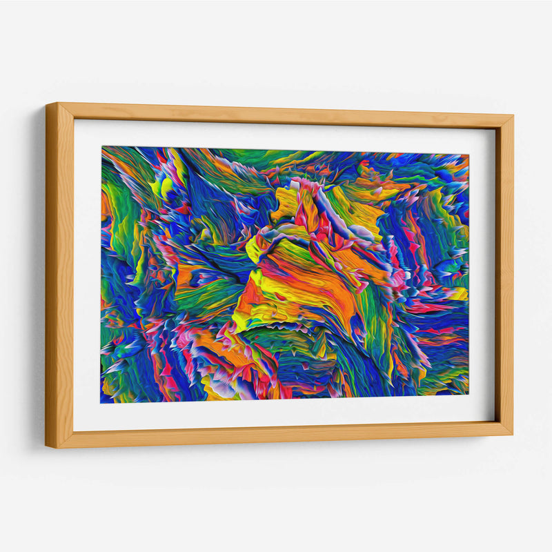 Color burst | Cuadro decorativo de Canvas Lab