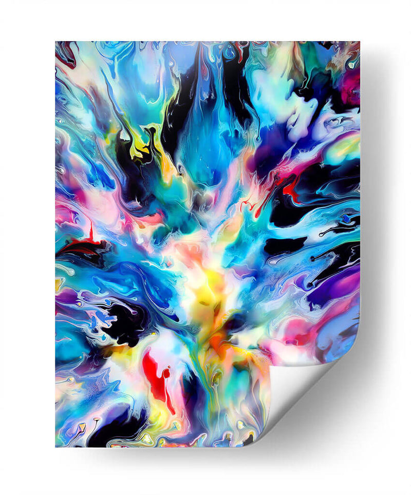 Color fluido | Cuadro decorativo de Canvas Lab