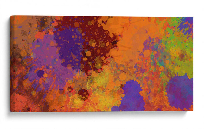Color splatters | Cuadro decorativo de Canvas Lab