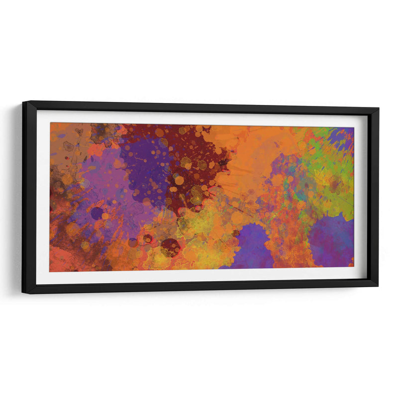 Color splatters | Cuadro decorativo de Canvas Lab