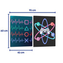 La vida gamer PS - Set de 2 - Roge I. Luis - Cuadro decorativo | Canvas Lab