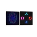 Pensamiento gamer - Set de 2 - Roge I. Luis - Cuadro decorativo | Canvas Lab
