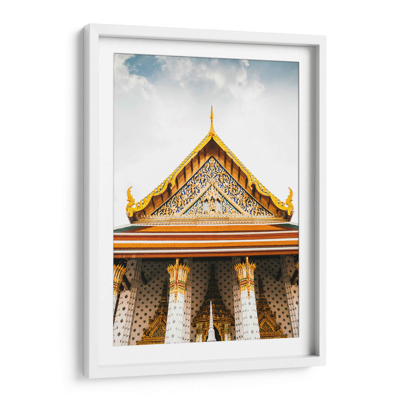 Detalle Wat Pha Kaew | Cuadro decorativo de Canvas Lab