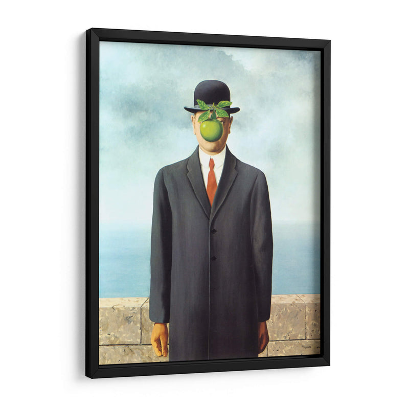 El hijo del hombre - René Magritte | Cuadro decorativo de Canvas Lab
