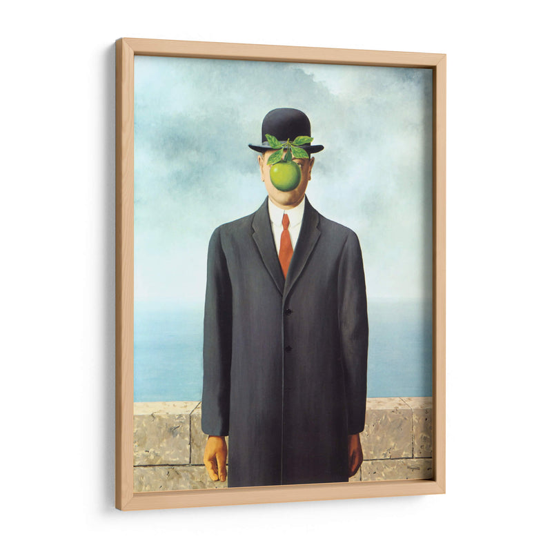 El hijo del hombre - René Magritte | Cuadro decorativo de Canvas Lab