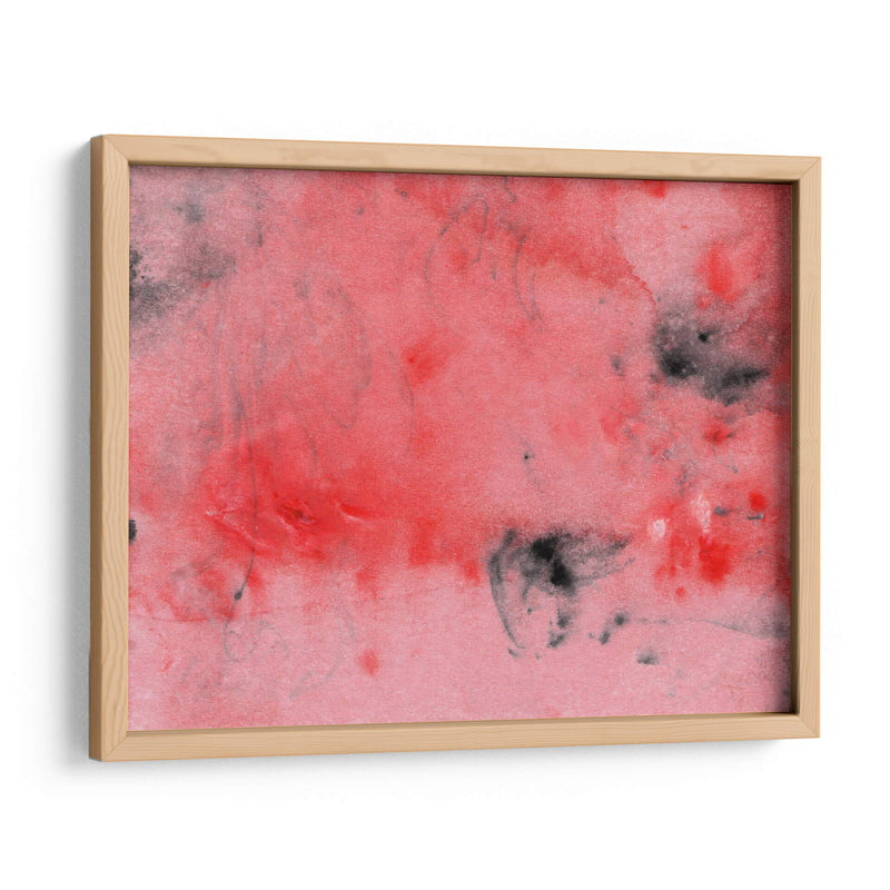 Extracto rojo deslavado | Cuadro decorativo de Canvas Lab