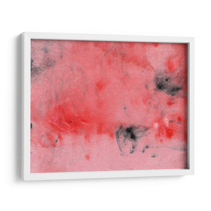 Extracto rojo deslavado | Cuadro decorativo de Canvas Lab