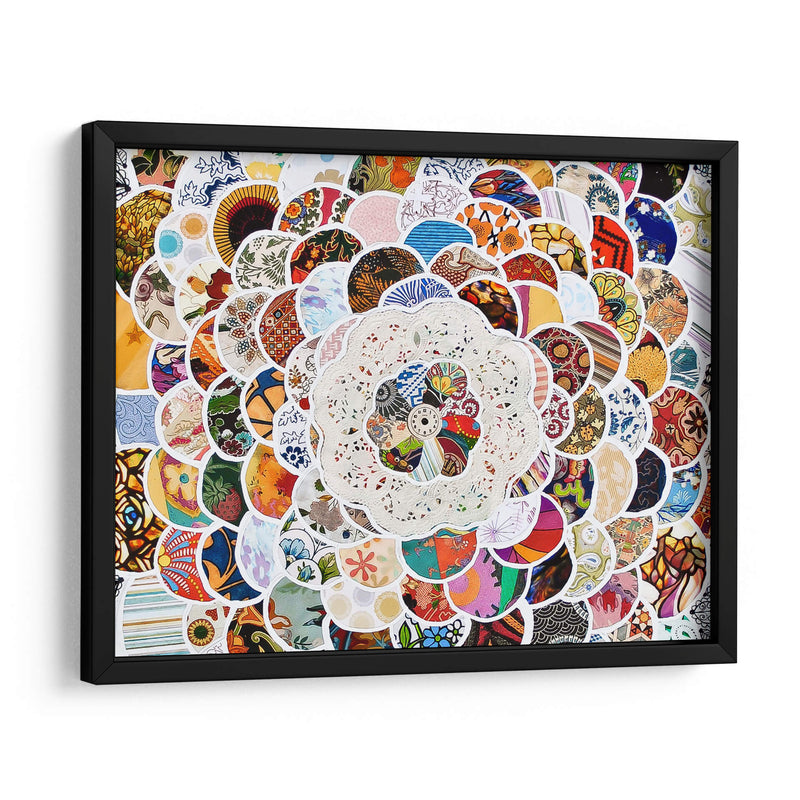 Flor de distintos patrones | Cuadro decorativo de Canvas Lab