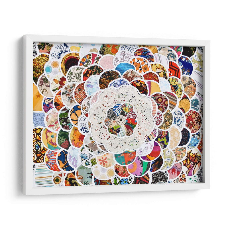 Flor de distintos patrones | Cuadro decorativo de Canvas Lab