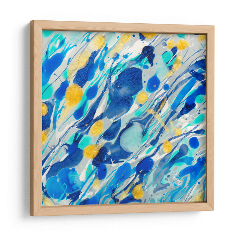 Flujo azul | Cuadro decorativo de Canvas Lab