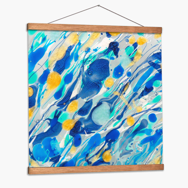 Flujo azul | Cuadro decorativo de Canvas Lab