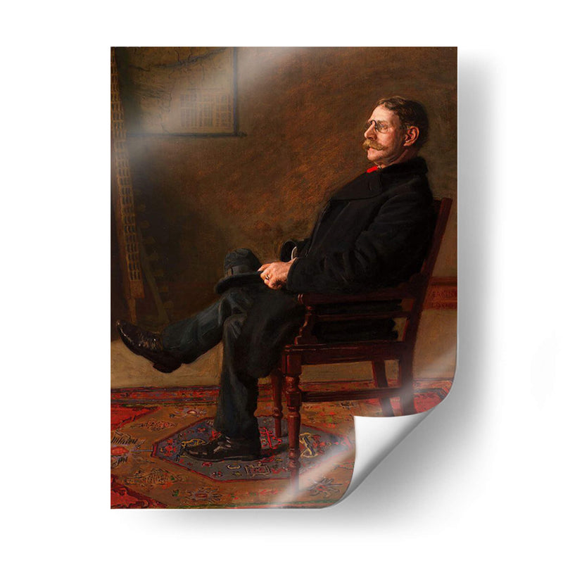 Frank Jay St. John - Thomas Eakins | Cuadro decorativo de Canvas Lab