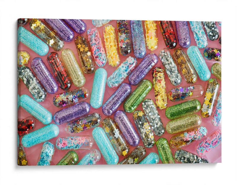 Glitter meds | Cuadro decorativo de Canvas Lab