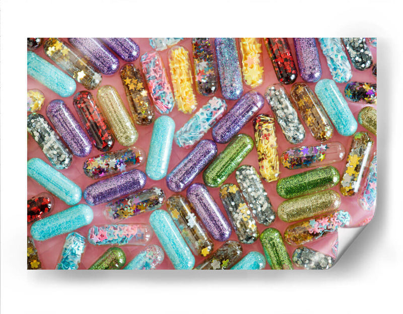 Glitter meds | Cuadro decorativo de Canvas Lab