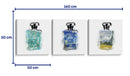 Van Gogh clásico no. 5 - Set de 3 - David Aste - Cuadro decorativo | Canvas Lab