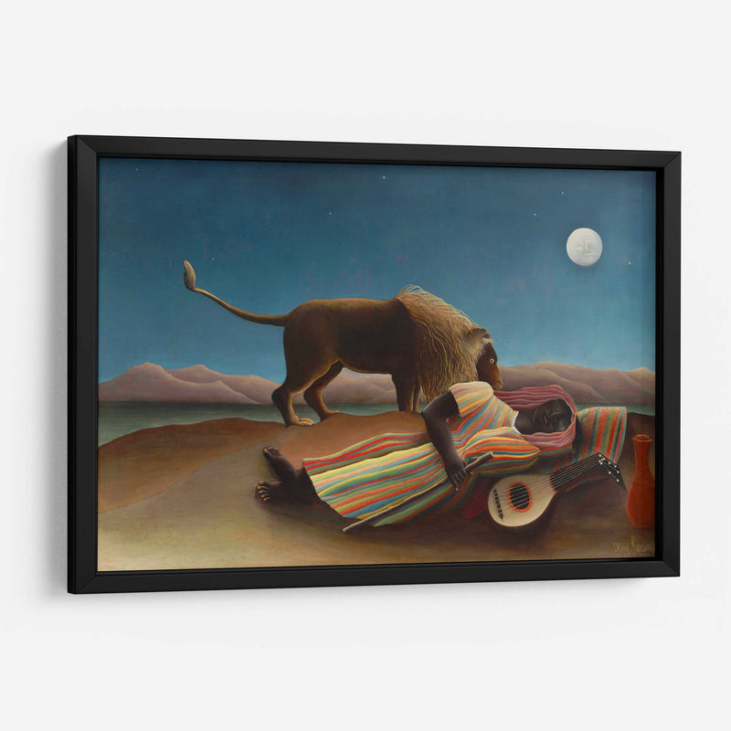 La gitana dormida - Henri Rousseau | Cuadro decorativo de Canvas Lab