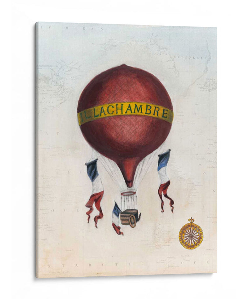 Globos De Aire Caliente Vintage Iii - Naomi McCavitt | Cuadro decorativo de Canvas Lab