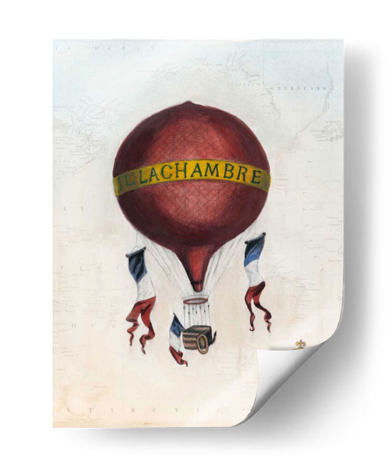 Globos De Aire Caliente Vintage Iii - Naomi McCavitt | Cuadro decorativo de Canvas Lab