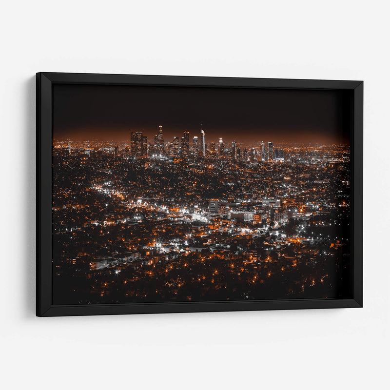 La noche de Los Ángeles | Cuadro decorativo de Canvas Lab