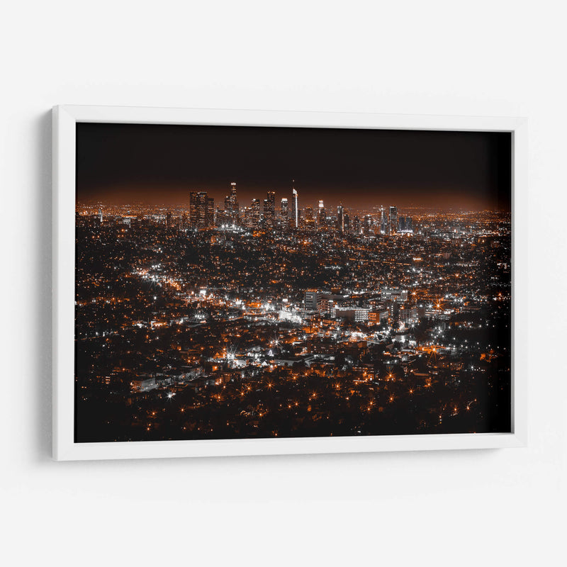 La noche de Los Ángeles | Cuadro decorativo de Canvas Lab