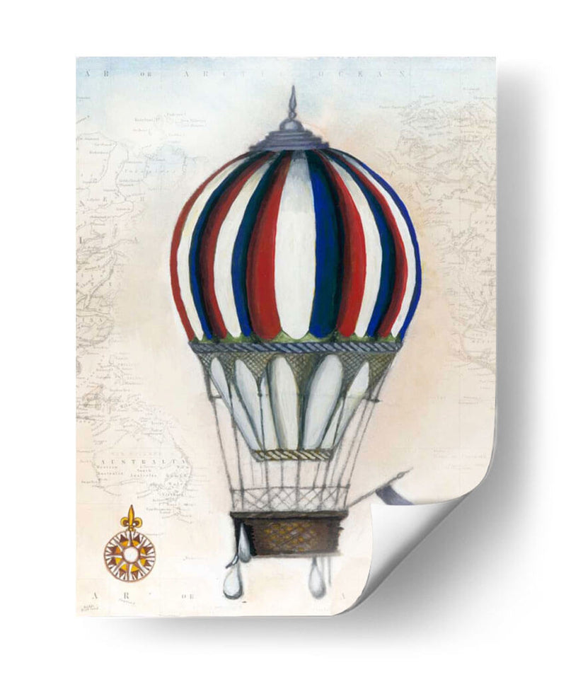 Globos De Aire Caliente Vintage Vi - Naomi McCavitt | Cuadro decorativo de Canvas Lab