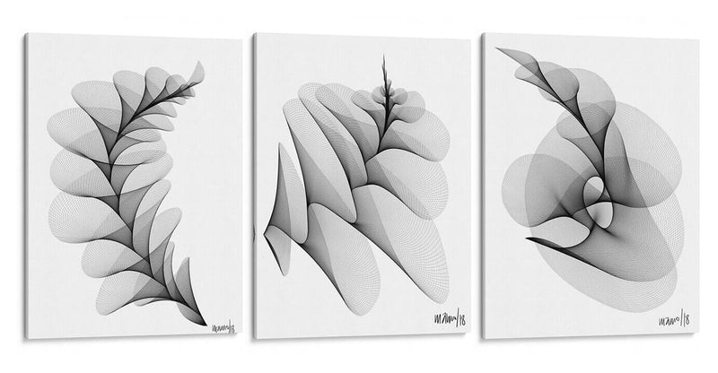 Heliconia - Set de 3 - Gina Villalobos - Cuadro decorativo | Canvas Lab