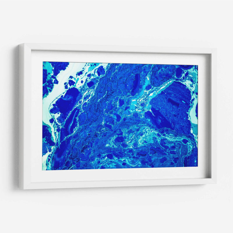 Marmoleado azul | Cuadro decorativo de Canvas Lab