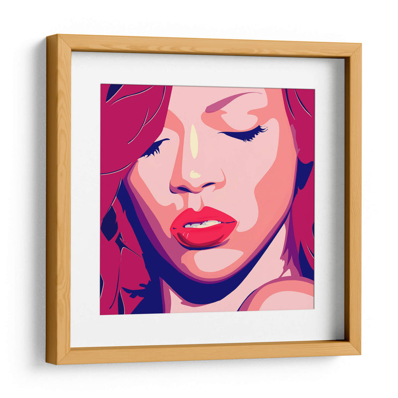 Pop art Rihanna | Cuadro decorativo de Canvas Lab