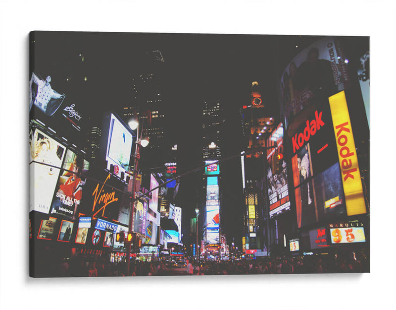 Momento en Times Square | Cuadro decorativo de Canvas Lab