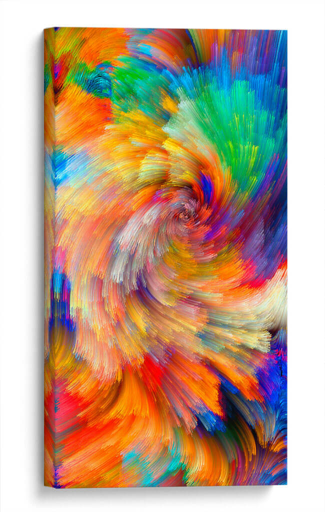 Movimiento del color | Cuadro decorativo de Canvas Lab