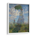Mujer con sombrilla - Claude O. Monet | Cuadro decorativo de Canvas Lab