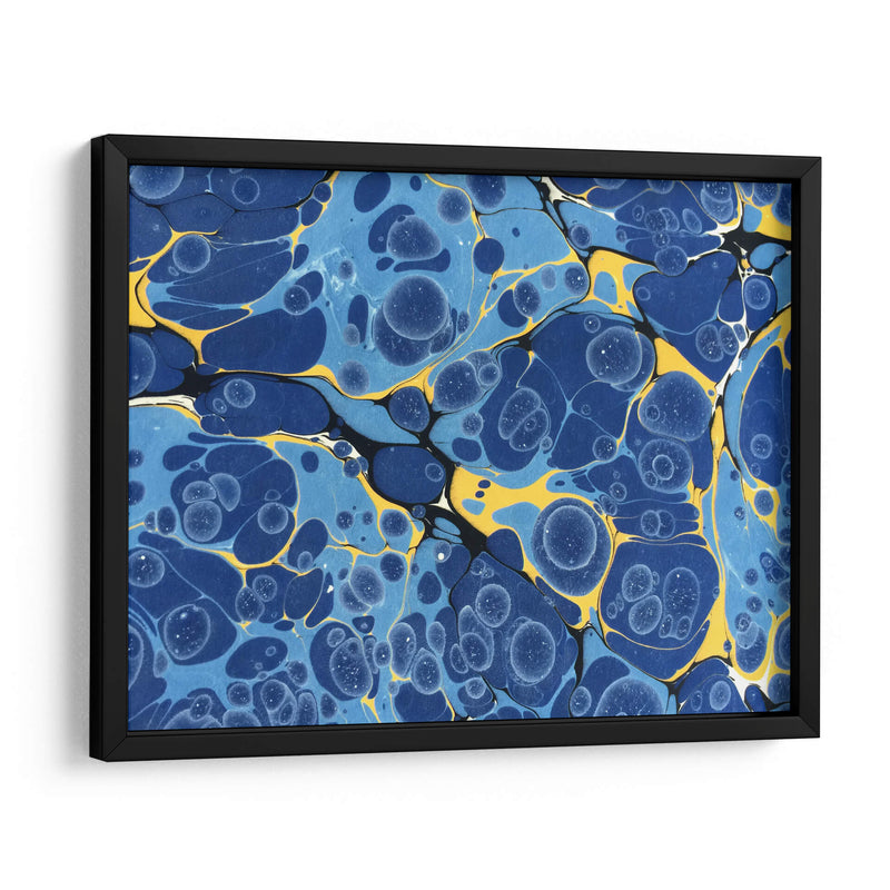 Mundo celular azul | Cuadro decorativo de Canvas Lab