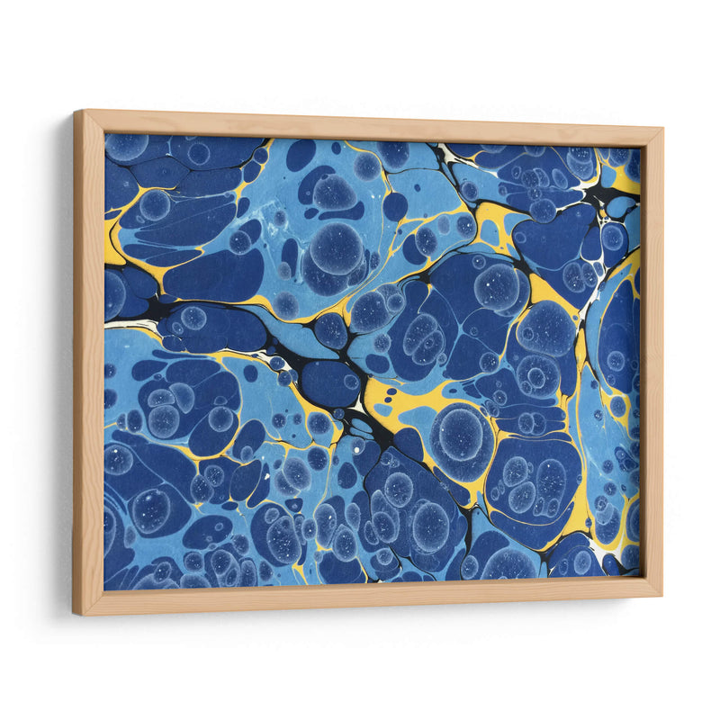 Mundo celular azul | Cuadro decorativo de Canvas Lab
