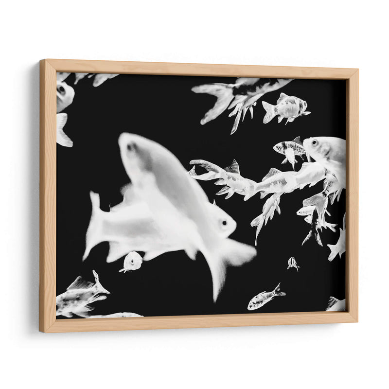 Nado blanco y negro | Cuadro decorativo de Canvas Lab