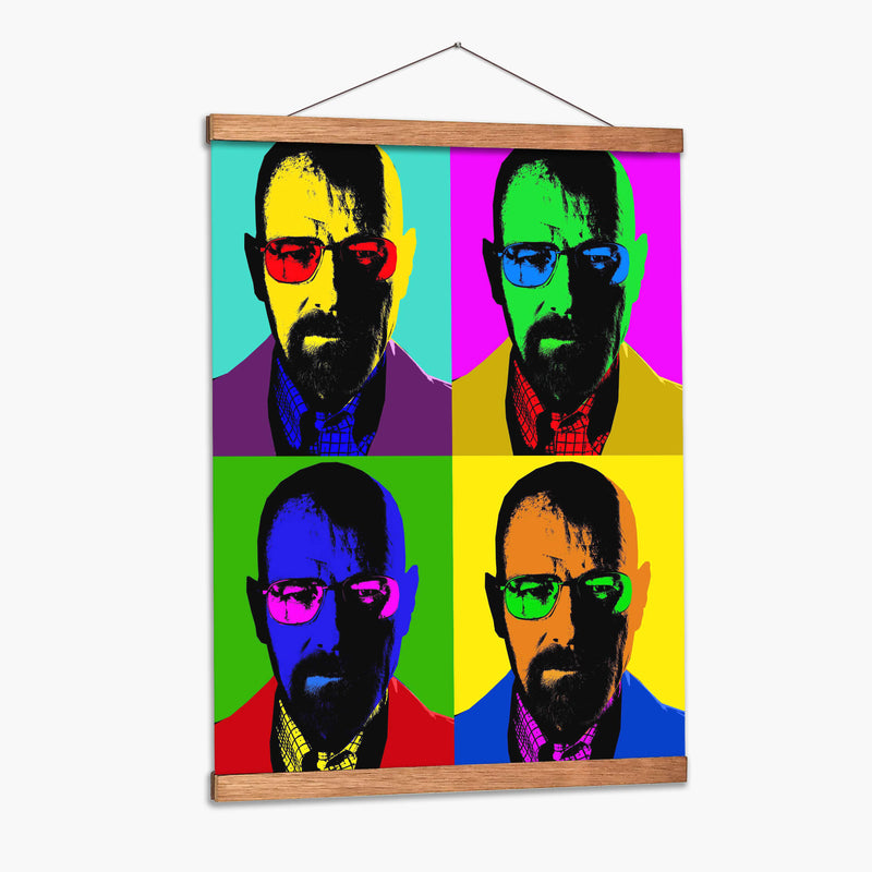 Pop Heisenberg | Cuadro decorativo de Canvas Lab