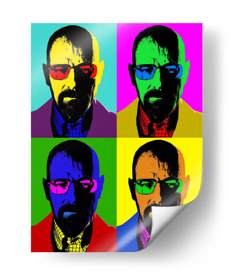 Pop Heisenberg | Cuadro decorativo de Canvas Lab