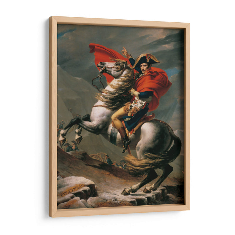 Napoleón cruzando los Alpes - Jacques-Louis David | Cuadro decorativo de Canvas Lab
