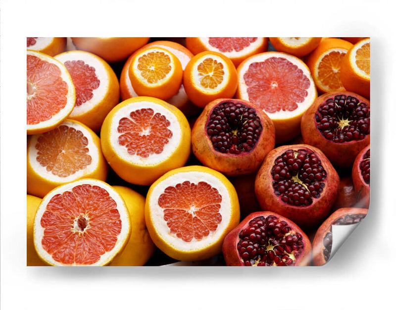 Naranjas toronjas y granadas | Cuadro decorativo de Canvas Lab
