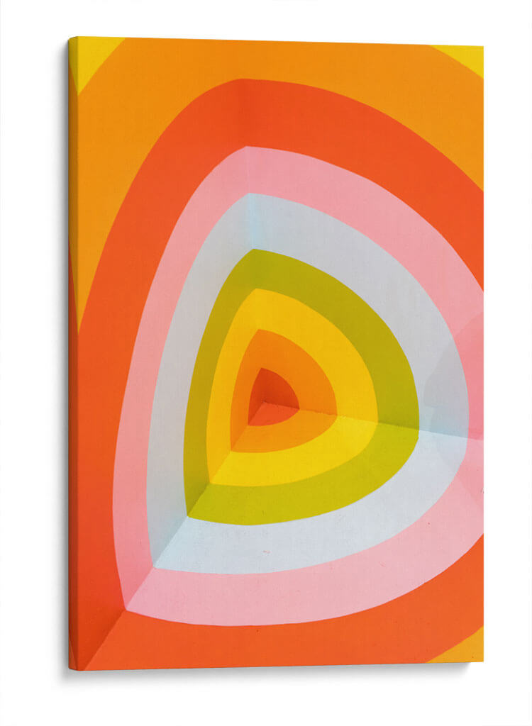Orange core | Cuadro decorativo de Canvas Lab
