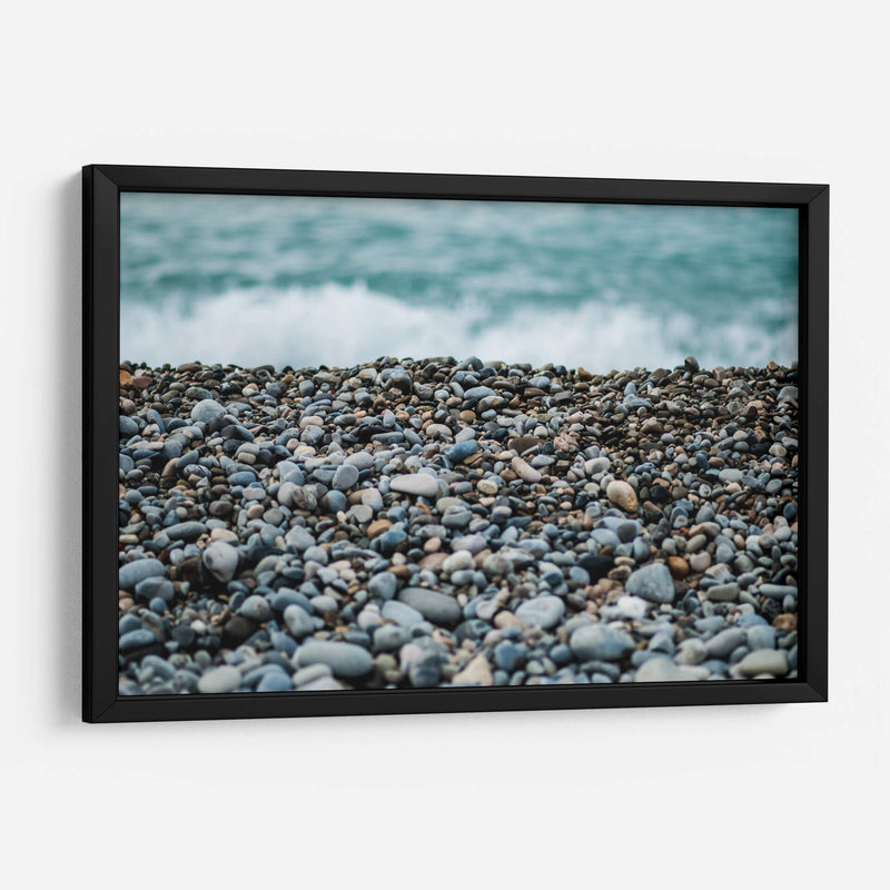 Piedras en la costa | Cuadro decorativo de Canvas Lab