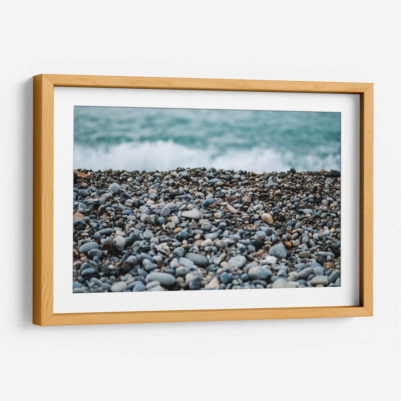 Piedras en la costa | Cuadro decorativo de Canvas Lab
