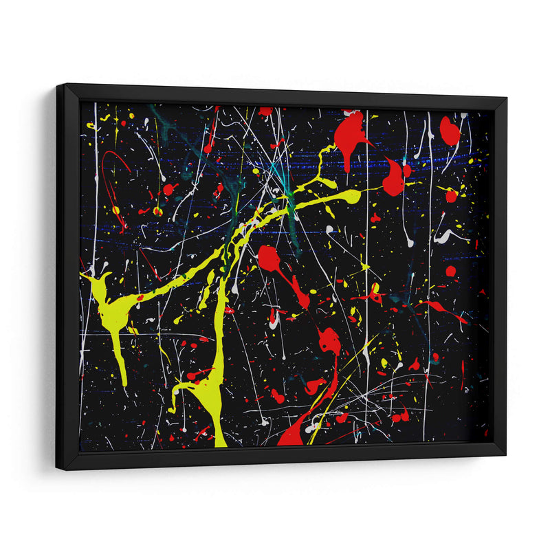 Random paint splatter | Cuadro decorativo de Canvas Lab