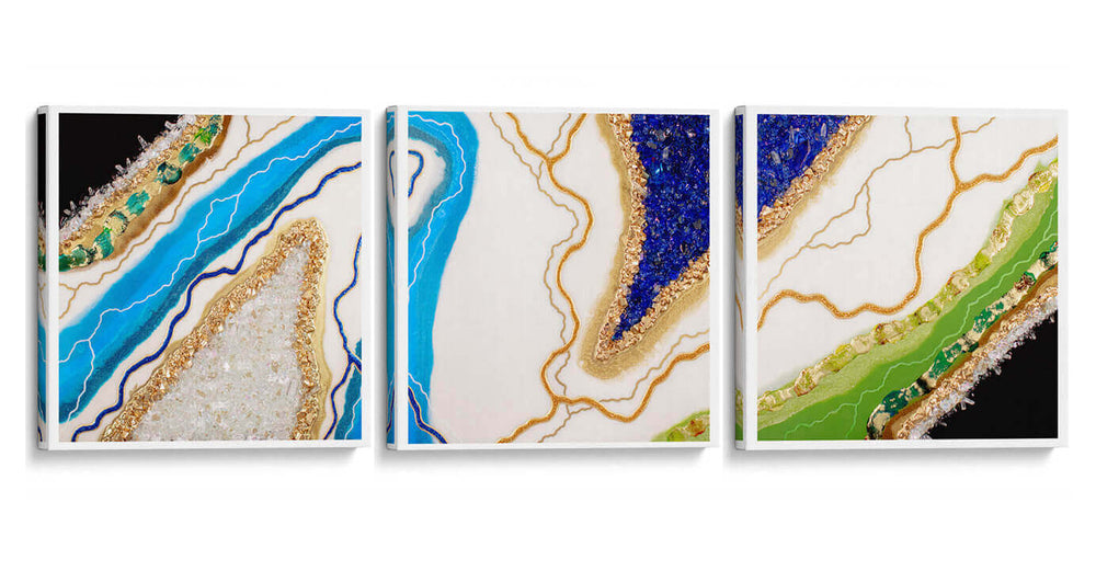 Espejismos - Set de 3 - GOGA - Cuadro decorativo | Canvas Lab